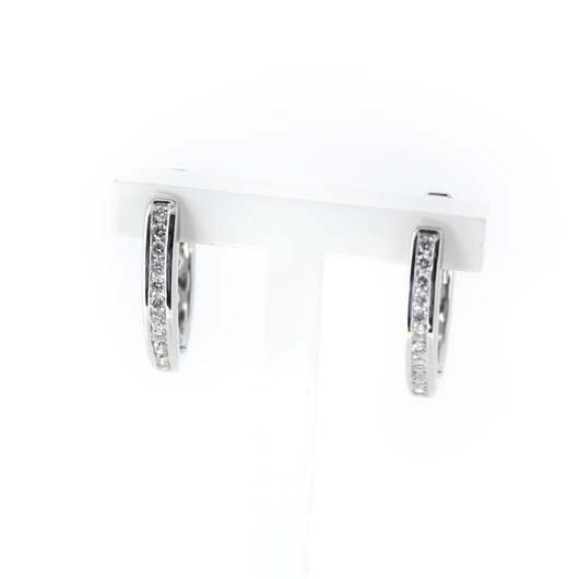 Juweel Oorbellen witgoud 18karaat briljanten '85984-2160-TWDH' Juweel Oorbellen witgoud 18karaat briljanten '85984-2160-TWDH'