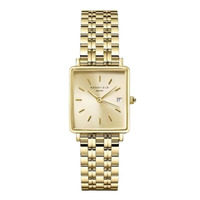 Horloge Rosefield Boxy XS Champagne QCGSG-Q048 Horloge Rosefield Boxy XS Champagne QCGSG-Q048