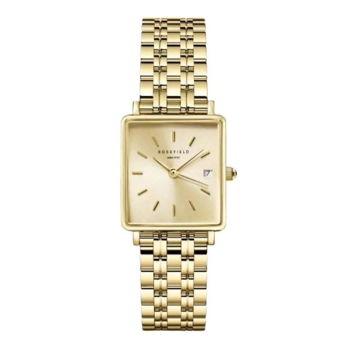 Horloge Rosefield Boxy XS Champagne QCGSG-Q048 