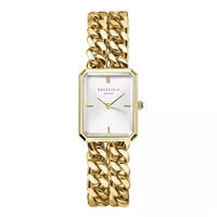 Horloge Rosefield Octagon XS Studio Double Chain Gold SWGSG-O76 Horloge Rosefield Octagon XS Studio Double Chain Gold SWGSG-O76