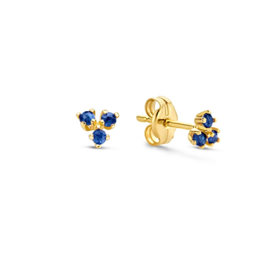 Juweel JACKIE TRIANGLE SAPPHIRE STUDS JKE20.014  Juweel JACKIE TRIANGLE SAPPHIRE STUDS JKE20.014