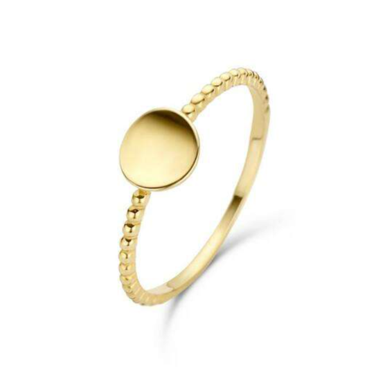 Juweel JACKIE TWISTED DISC RING JKR20.071 Juweel JACKIE TWISTED DISC RING JKR20.071