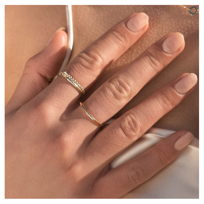 Juweel JACKIE VILLA CARMINA WHITE TOPAZ RING JKR23.218 