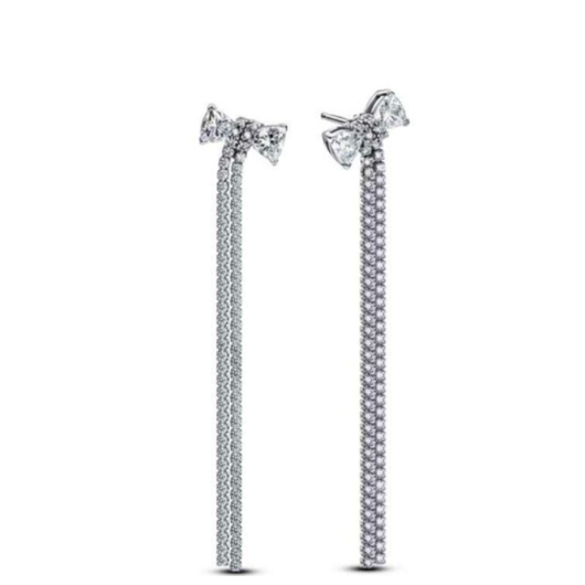 Juweel PANDORA BOW STUD EARRINGS 293544C01  Juweel PANDORA BOW STUD EARRINGS 293544C01