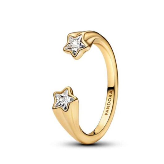 Juweel PANDORA RING SHOOTING STAR 163582C01  Juweel PANDORA RING SHOOTING STAR 163582C01