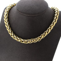 Juweel Collier Palmier bicolorkleurig goud 18 karaat 'CV-2171-TWDH' Juweel Collier Palmier bicolorkleurig goud 18 karaat 'CV-2171-TWDH'