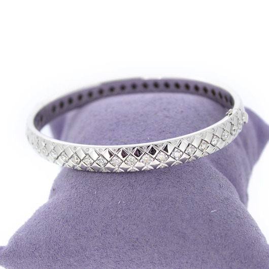 Juweel Armband esclave witgoud 18 karaat Briljant '86394-2162-TWDH'  Juweel Armband esclave witgoud 18 karaat Briljant '86394-2162-TWDH'