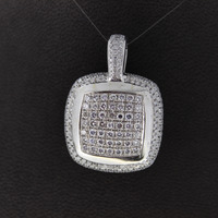 Juweel Hanger Hulchi Belluni witgoud 18 karaat briljanten '86390-2176-TWDH'  Juweel Hanger Hulchi Belluni witgoud 18 karaat briljanten '86390-2176-TWDH'