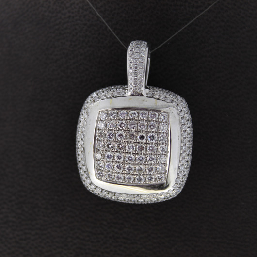 Juweel Hanger Hulchi Belluni witgoud 18 karaat briljanten '86390-2176-TWDH' Juweel Hanger Hulchi Belluni witgoud 18 karaat briljanten '86390-2176-TWDH'