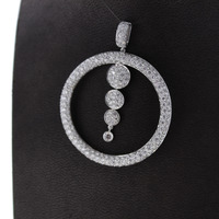 Juweel Hanger Fungetti witgoud 18 karaat briljanten '86393-2175-TWDH' Juweel Hanger Fungetti witgoud 18 karaat briljanten '86393-2175-TWDH'