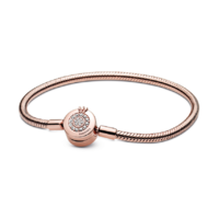 Juweel Pandora - 589046C01 - Rose CROWN O CLASP ARMBAND  Juweel Pandora - 589046C01 - Rose CROWN O CLASP ARMBAND