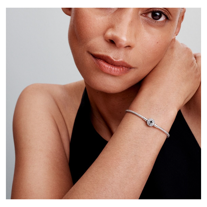 Juweel PANDORA BRACELET WITH NORTH STAR CLASP 593584C01 