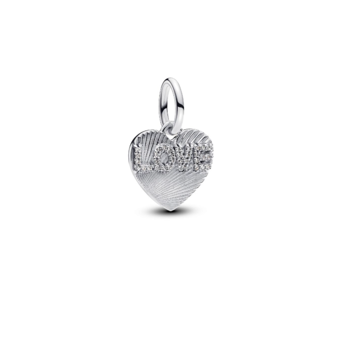 Juweel PANDORA ENGRAVABLE LOVE HEART 793604C01 