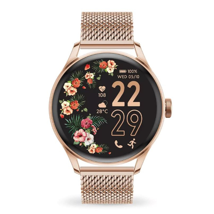 Horloge Ice Watch ICE Smart 2.0 ROSE GOLD MILANESE BAND 1.2 AMOLED 023394 