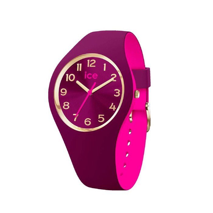 Horloge Ice Watch ICE Duo Chic Burgundy Pink S34 023276 