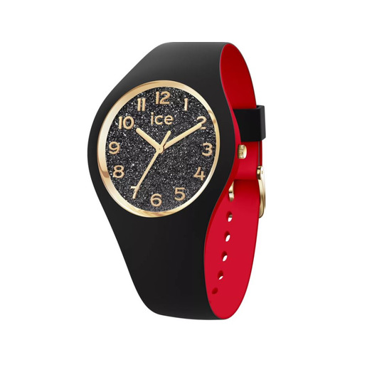Horloge ICE WATCH ICE LOULOU BLACK GLITTER CHIC SMALL 022326  Horloge ICE WATCH ICE LOULOU BLACK GLITTER CHIC SMALL 022326