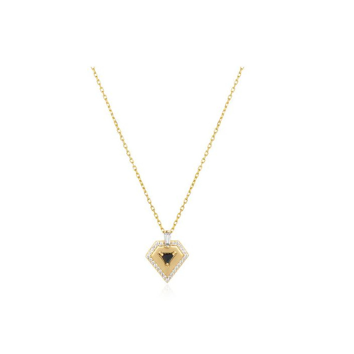 Juweel Ania Haie Collier Gold Geometric Necklace N059-05G 