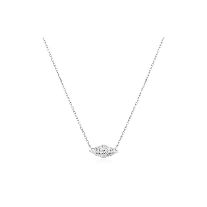 Juweel Ania Haie Collier Silver Pave Sparkle Necklace N061-03H 