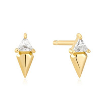 Juweel Ania Haie OB Gold Triangle Cubic Zirconia Geometric Stud E059-04G Juweel Ania Haie OB Gold Triangle Cubic Zirconia Geometric Stud E059-04G