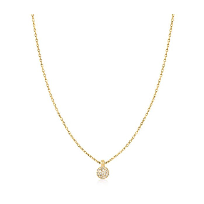 Juweel Ania Haie Dusk Divas sphere pave necklace N061-01G 