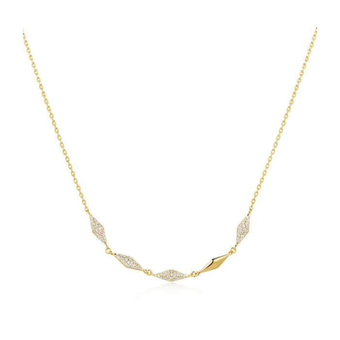 Juweel Ania Haie Dusk Divas multi sparkle necklace N061-06G 