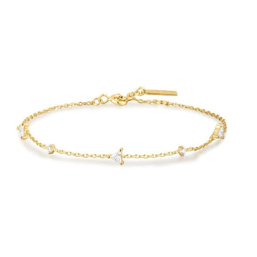 Juweel Ania Haie Sunshine Chaser Triangular Station Bracelet B059-03G Juweel Ania Haie Sunshine Chaser Triangular Station Bracelet B059-03G