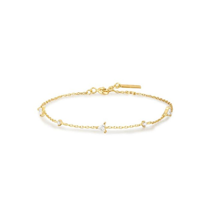 Juweel Ania Haie Sunshine Chaser Triangular Station Bracelet B059-03G 
