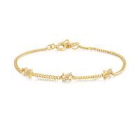 Juweel Ania Haie Dusk Divas cross station bracelet B061-03G Juweel Ania Haie Dusk Divas cross station bracelet B061-03G
