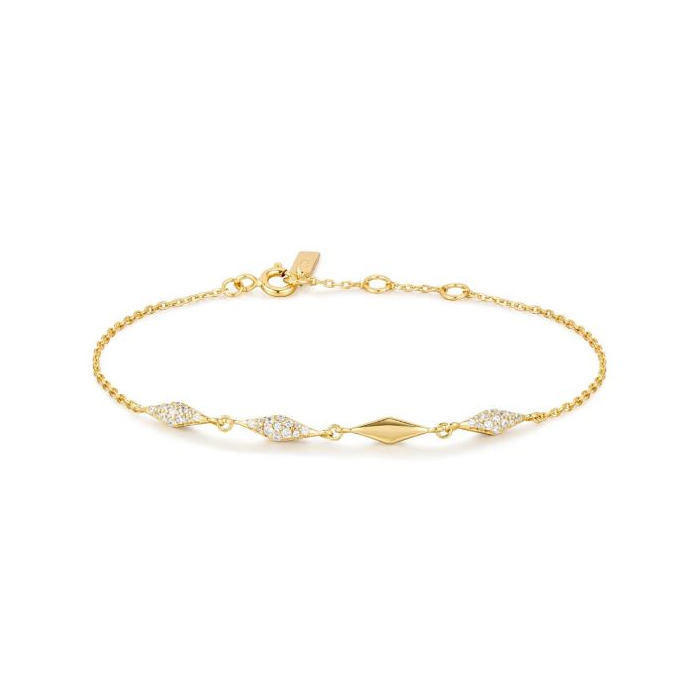 Juweel Ania Haie Dusk Divas multi sparkle bracelet B061-04G 