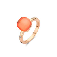 Juweel BIGLI MINI SWEETY BERGKRISTAL MET KORAAL 20R88RCRPC Juweel BIGLI MINI SWEETY BERGKRISTAL MET KORAAL 20R88RCRPC