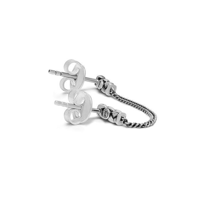 Juweel Buddha To Buddha GEORGE DOUBLE EARSTUD SINGLE PIECE 419 
