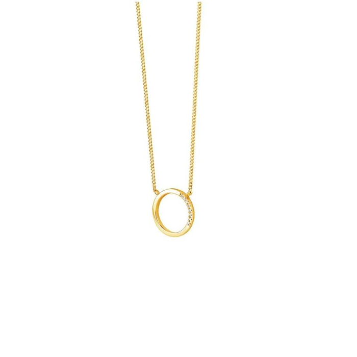 Juweel DIAMANTI PER TUTTI VENUS NECKLACE M2116 YELLOW 