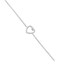 Juweel DIAMANTI PER TUTTI HEART CHAIN BRACELET M2255 M344 WHITE  Juweel DIAMANTI PER TUTTI HEART CHAIN BRACELET M2255 M344 WHITE