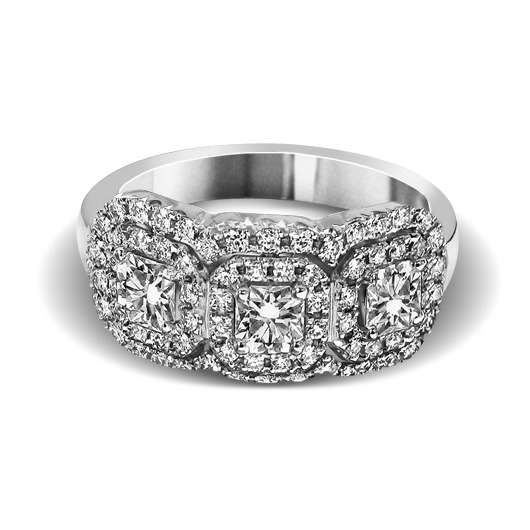 Juweel FLANDERS RING 18K WITGOUD FLANDERS DIAMANT 232 Juweel FLANDERS RING 18K WITGOUD FLANDERS DIAMANT 232