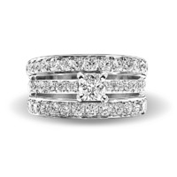 Juweel Flanders Collection Ring Witgoud 18 karaat 138 Flanders Cut Juweel Flanders Collection Ring Witgoud 18 karaat 138 Flanders Cut