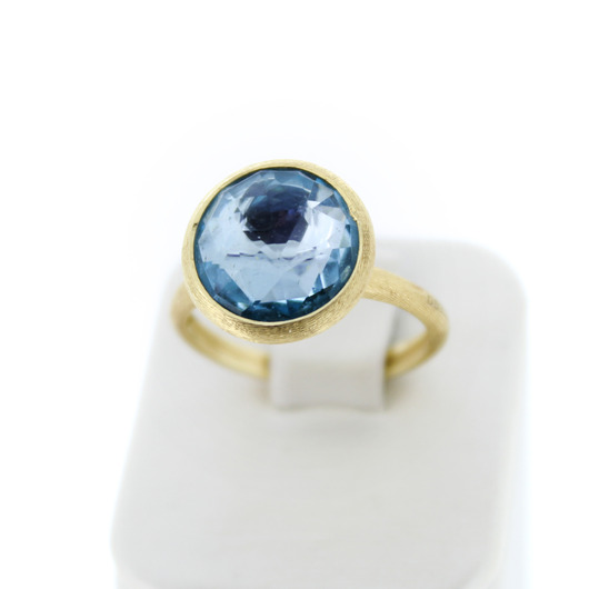 Juweel Ring Marco Bicego AB586_TP01_Y_02 geelgoud 18 karaat blauwe topaz '86540-2192-TWDH' Juweel Ring Marco Bicego AB586_TP01_Y_02 geelgoud 18 karaat blauwe topaz '86540-2192-TWDH'