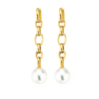 Juweel Yana Nesper Earrings Pearl 18k - South Sea Drop BA12  Juweel Yana Nesper Earrings Pearl 18k - South Sea Drop BA12