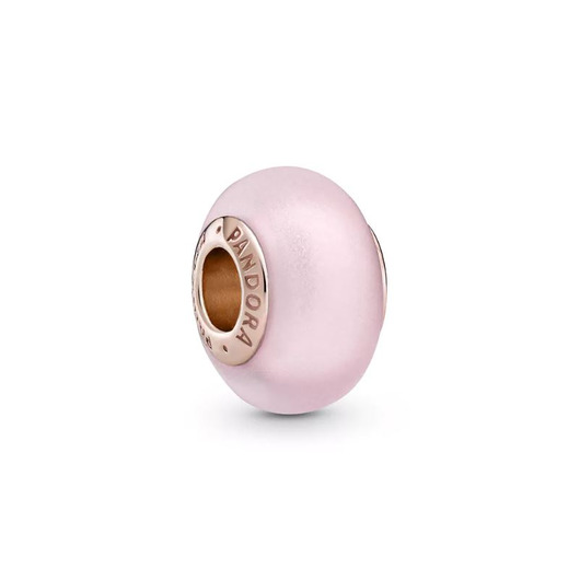 Juweel Pandora Matte Pink Murano Glass 789421C00 Juweel Pandora Matte Pink Murano Glass 789421C00