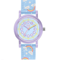 Horloge ICE WATCH ICE LEARNING LIGHT BLUE RAINBOW 023299  Horloge ICE WATCH ICE LEARNING LIGHT BLUE RAINBOW 023299