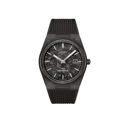 Horloge Tissot PRX POWERMATIC 80 40CM CARBON T137.907.97.201.00 Horloge Tissot PRX POWERMATIC 80 40CM CARBON T137.907.97.201.00