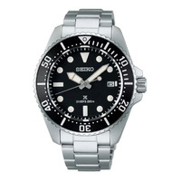 Horloge SEIKO PROSPEX SOLAR STAAL ZWART 200M SNE597P1 Horloge SEIKO PROSPEX SOLAR STAAL ZWART 200M SNE597P1