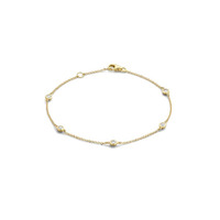 Juweel Blush Armband Geelgoud 14 karaat Zirconium 2187YZI  Juweel Blush Armband Geelgoud 14 karaat Zirconium 2187YZI