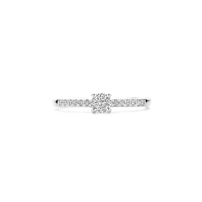 Juweel BLUSH LAB GROWN RING 14K GOUD LABGROWN DIAMONDS LG1017W  