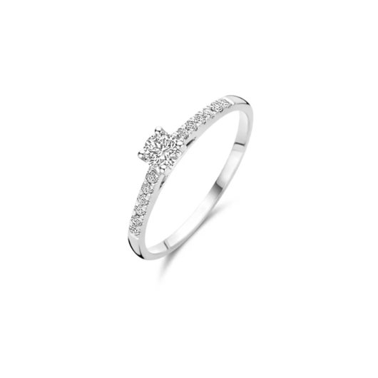 Juweel BLUSH LAB GROWN RING 14K GOUD LABGROWN DIAMONDS LG1017W   Juweel BLUSH LAB GROWN RING 14K GOUD LABGROWN DIAMONDS LG1017W