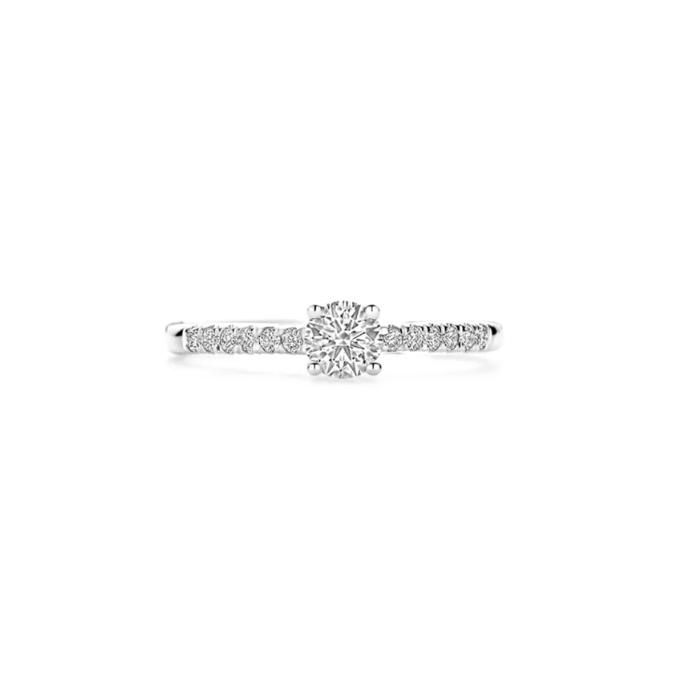 Juweel BLUSH LAB GROWN RING 14K GOUD LABGROWN DIAMONDS LG1018W 
