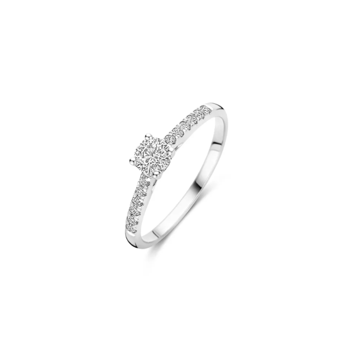 Juweel BLUSH LAB GROWN RING 14K GOUD LABGROWN DIAMONDS LG1018W 