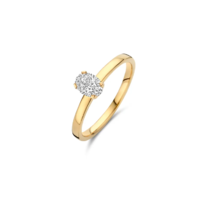 Juweel BLUSH LAB GROWN RING 14K GOUD LABGROWN DIAMONDS LG1019Y   Juweel BLUSH LAB GROWN RING 14K GOUD LABGROWN DIAMONDS LG1019Y