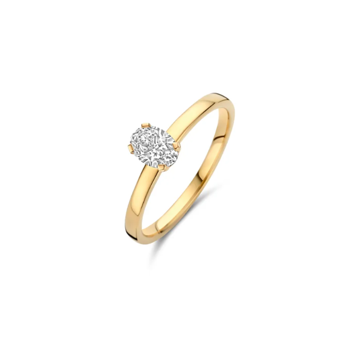 Juweel BLUSH LAB GROWN RING 14K GOUD LABGROWN DIAMONDS LG1019Y  