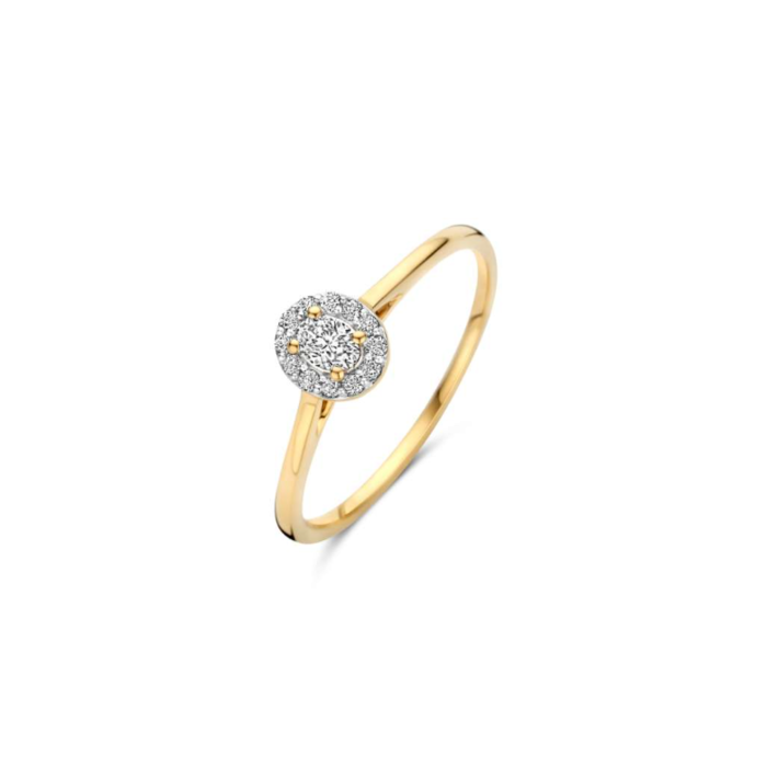 Juweel BLUSH LAB GROWN RING 14K GOUD LABGROWN DIAMONDS LG1021Y  