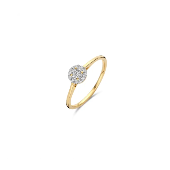 Juweel BLUSH LAB GROWN RING 14K GOUD LABGROWN DIAMONDS LG1023Y  